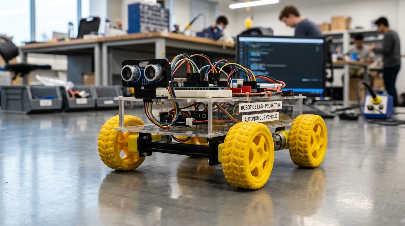 Autonomous IoT Robotics Rover